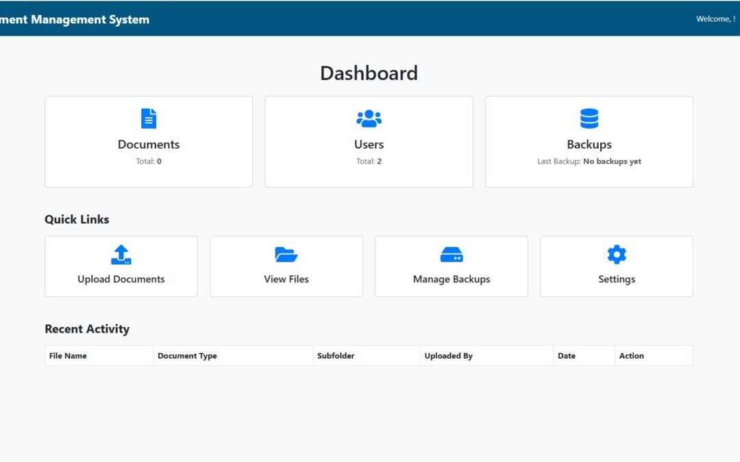 Secure Document Management System